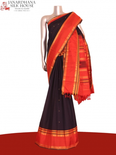 Pure Handloom Wedding Kanjeevaram Silk Saree